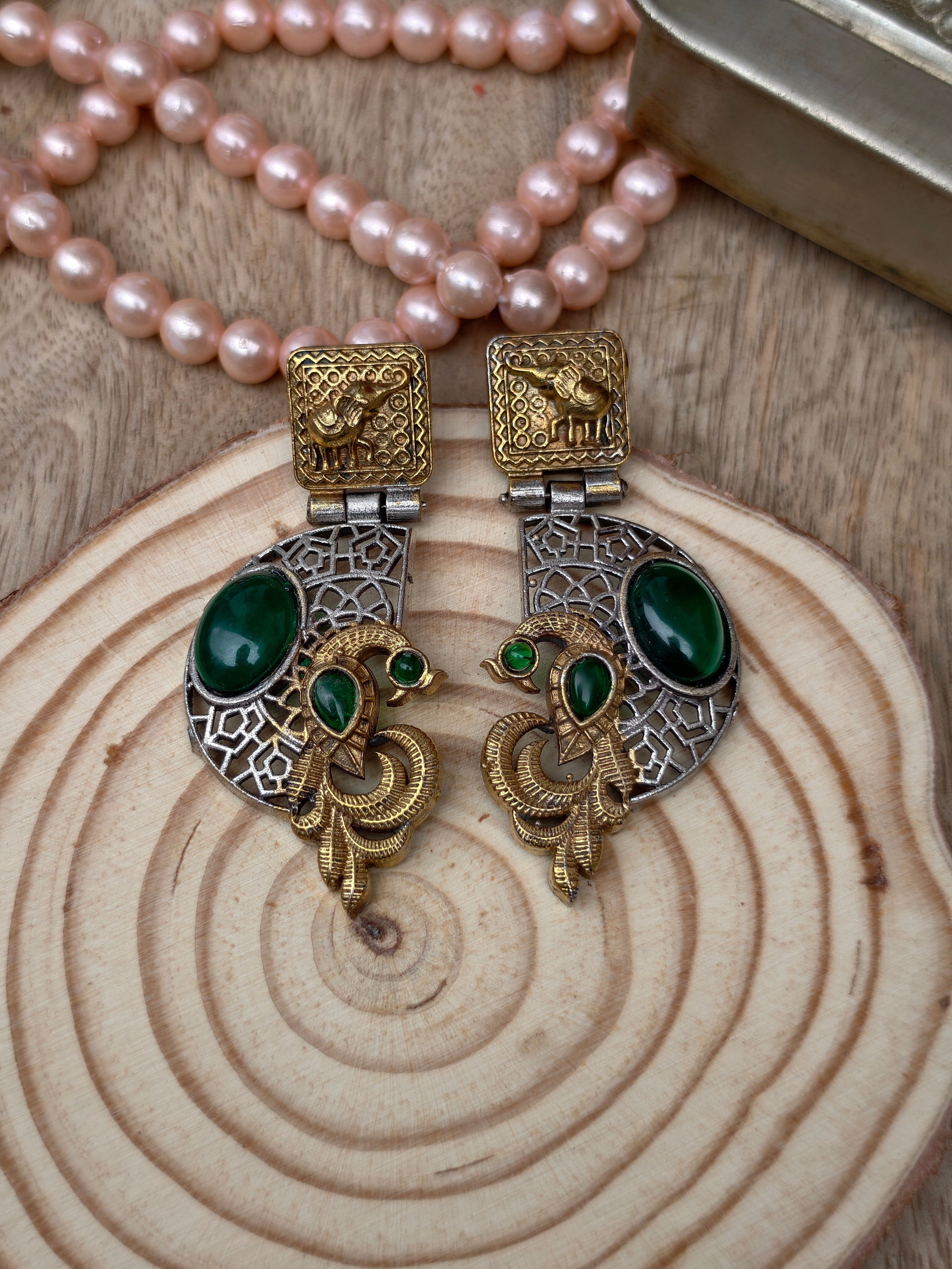 Panna Mayur Earrings