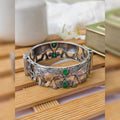 Gaj Brass Silver Plated Kada Bangle