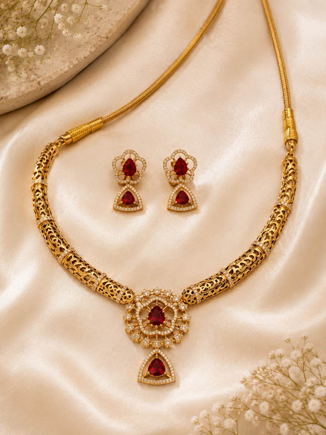 Manikya Noor Necklace Set