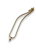 Premium Gold-Tone Snake Chain Necklace with Minimal Drop Pendant