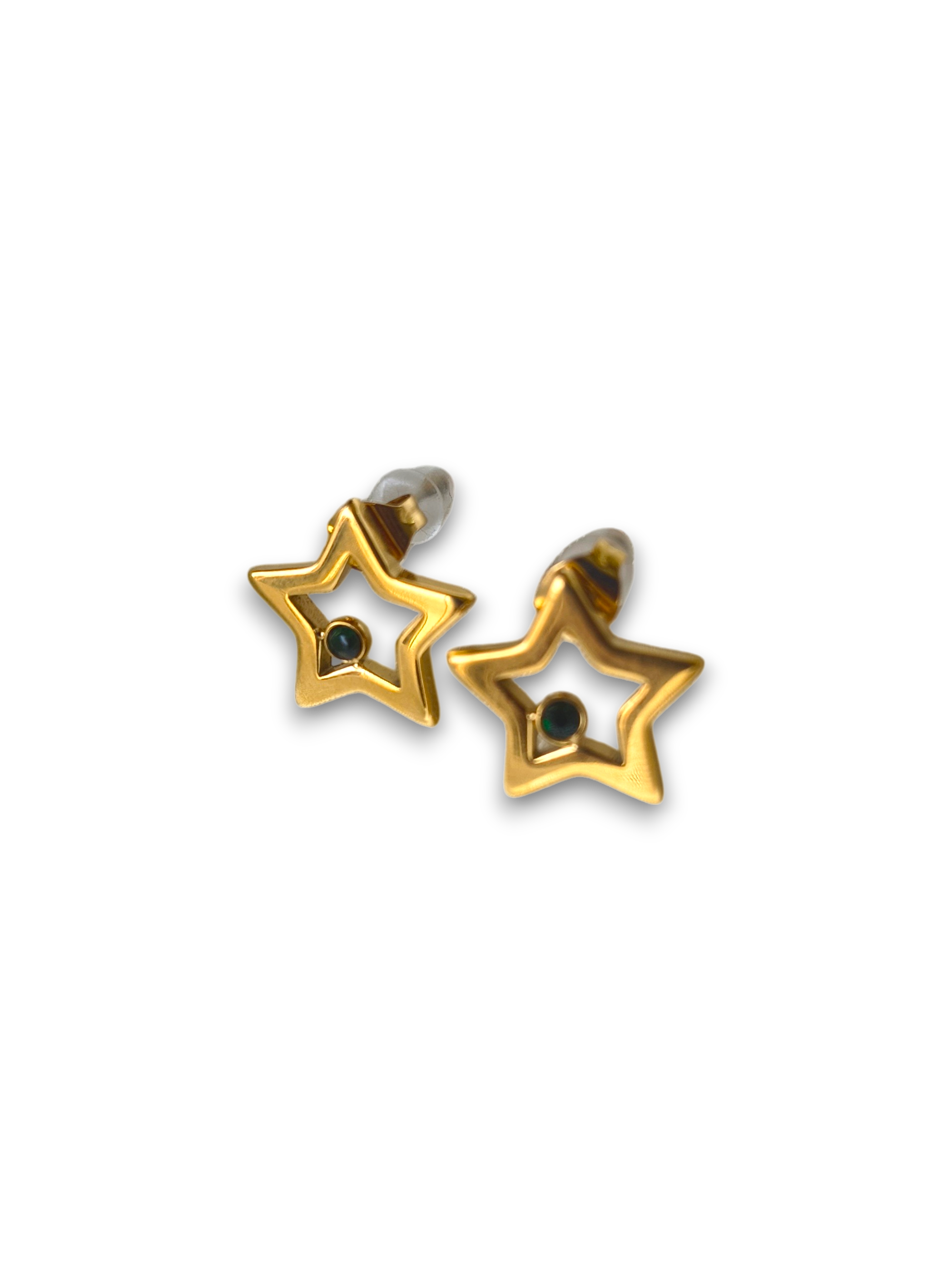 Gold Star Stud Earrings for Women | Minimal Celestial Jewelry